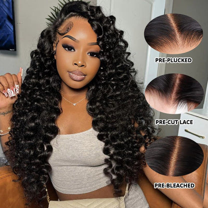 HD Lace Front Deep Wave Wig Human Hair