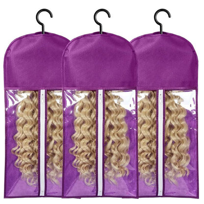 6PCS Wig Storage Bags with Hanger