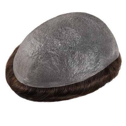 UTS 0.03Mm Ultra Thin Skin V-Looped Men'S Hairpieces Human Hair