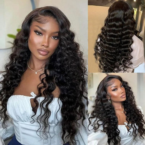 HD Lace Front Deep Wave Wig Human Hair