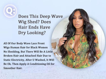 Glueless Brazilian Body Wave Lace Frontal Wig Human Hair