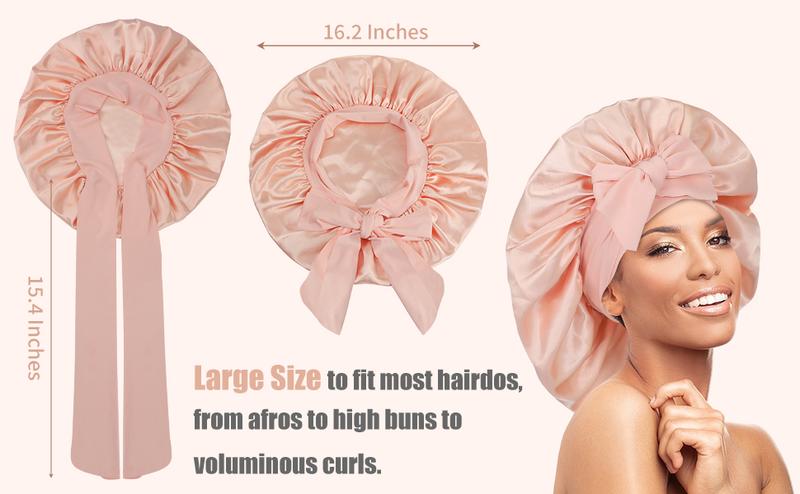Velvet Heatless Curling Set – 4-Piece Flexi Rod Kit with Silk Nightcap (Unisex)